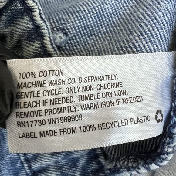 Future Collective Kahlana Barfield Brown Women 4 Utility Cargo Jeans Elastic Hem - Picture 11 of 12